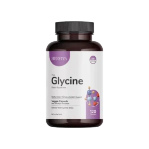 Herviva glycine supplements by herviva 120 capsules pack