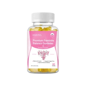 Herviva Premium Feminine Balance Gummies product pack