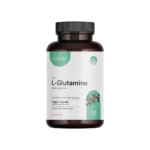 L-Glutamine Capsules by Herviva Product packaging 120 capsules