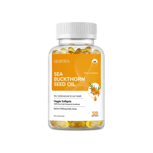 Herviva Sea Buckthorn Seed Oil supplements